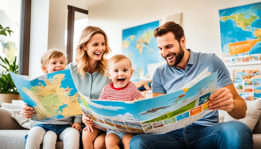 escolha do destino para viajar com bebê