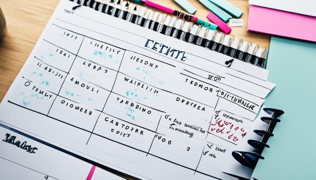Organização de tarefas