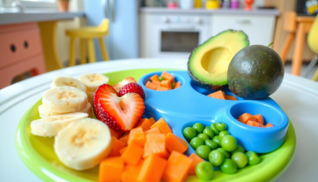 Alimentos saudáveis para o desenvolvimento da criança
