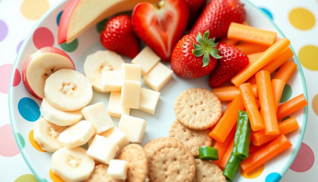 Lanches saudáveis para bebês