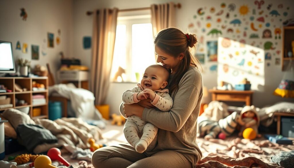 lado doce e desafiador da maternidade