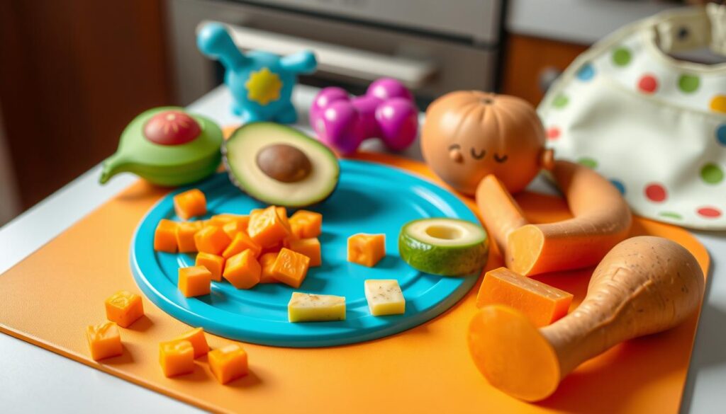Lanches para bebês de 6 a 8 meses
